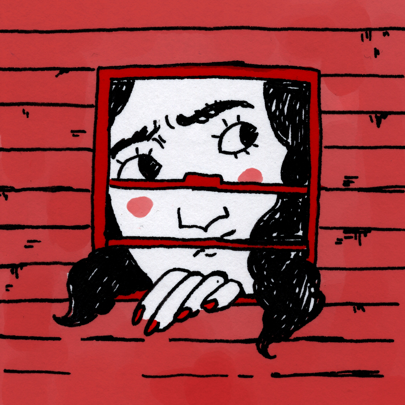 Illustration by Dorottya Faa :: Not Feeling Homely at Home