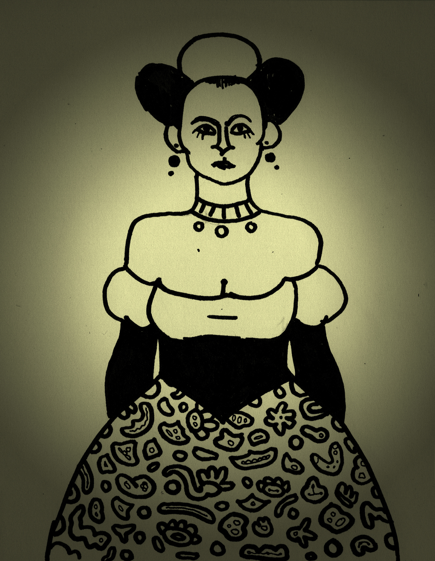 Illustration by Dorottya Faa :: Princess (0)