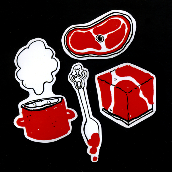 Comics by Dorottya Faa :: Kitchen sticker pack - 