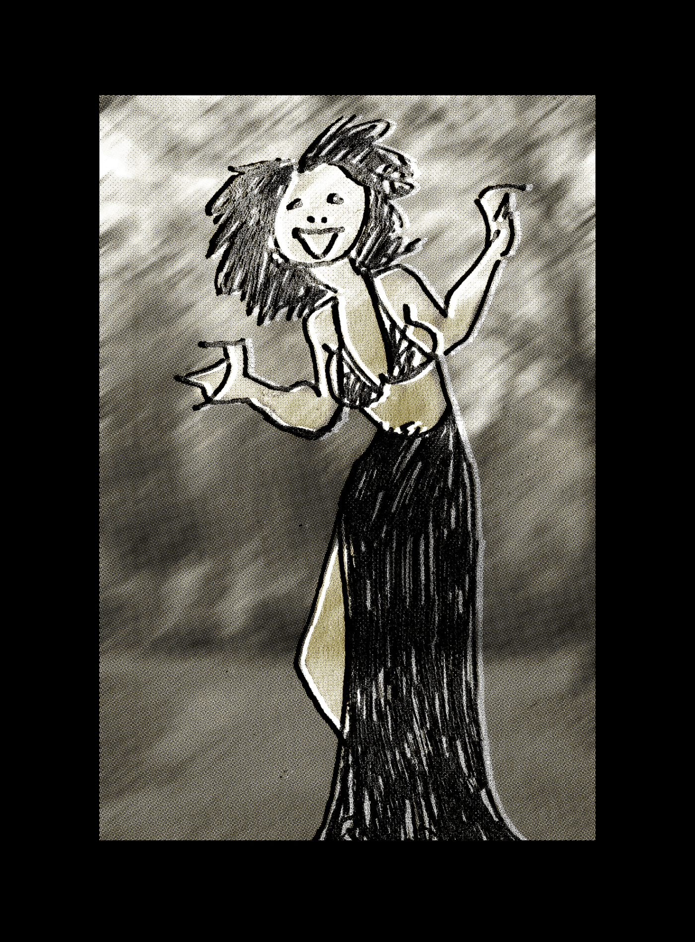 Illustration by Dorottya Faa :: Goth (0)