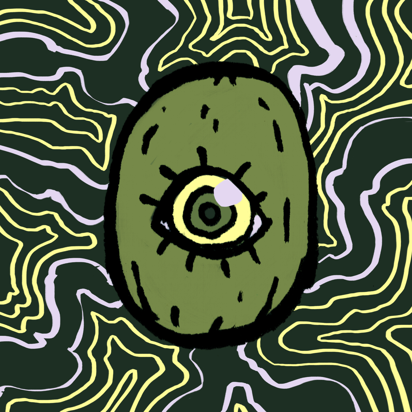 Illustration by Dorottya Faa :: Nutmeg Is a Psychoactive