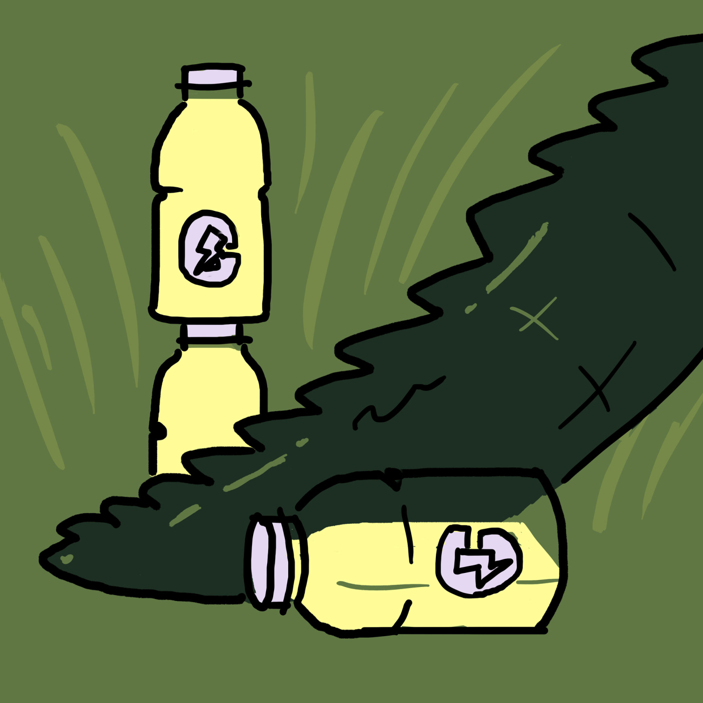Illustration by Dorottya Faa :: Gatorade