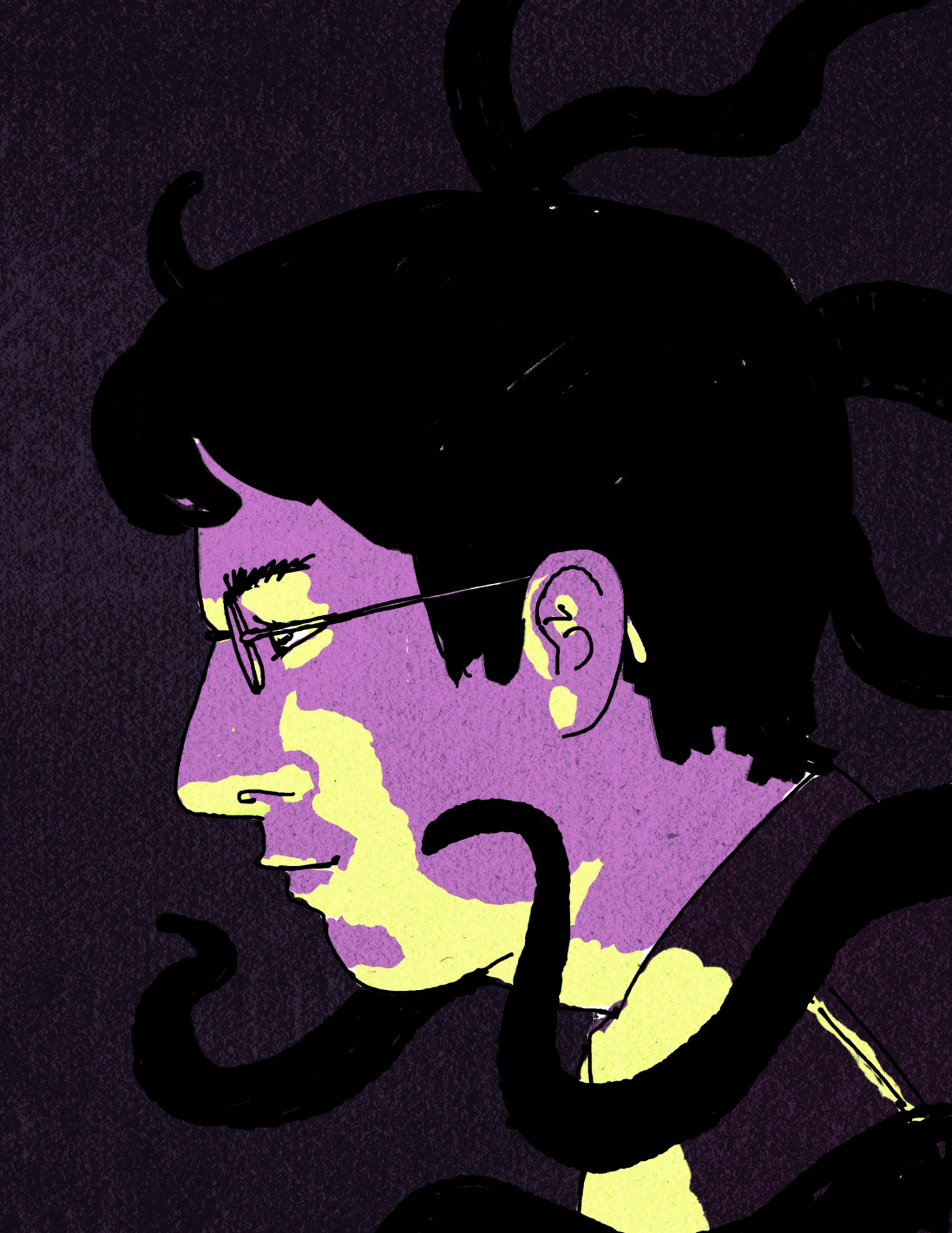 Illustration by Dorottya Faa :: Weird Shapeless Desires